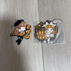 カラフルピーチ　一番くじ　ラバーチャーム　キーホルダー　えと