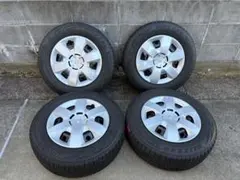 ルノー　カングー　カングー2 デカングー　純正ホイール　スタッドレス　引取歓迎 カングー2 純正15インチスチールホイールセット 4本