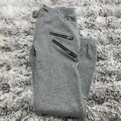 GLAZOS スウェットパンツ ジッパーポケット付き