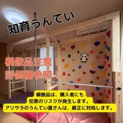 室内遊具 室内うんてい 雲梯 アリサラのうんてい屋さん ボルダリング
