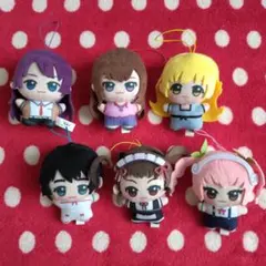 物語シリーズ×STEINS;GATE チビちびぐるみ 全6種