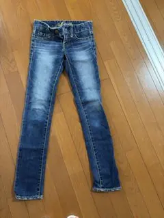 MOUSSY VINTAGE ダークブルー スキニージーンズ