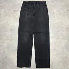 リーバイス550 Levis W36 黒 古着 Y2K 00s ヒゲ 22501 - メルカリ