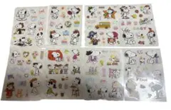 スヌーピー透明シールセット