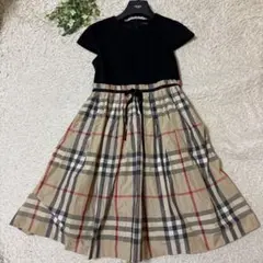 BURBERRY バーバリー　ドッキングワンピース　ノバチェック　150Aのサムネイル