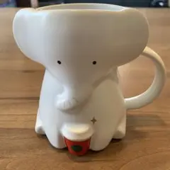 新品未使用 スターバックス マグエレファント マグカップ 2022ホリデー