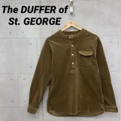 The DUFFER of St. GEORGE ヘンリーネックシャツ M 茶