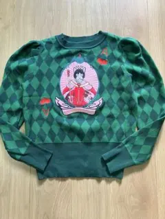 パプリカ paprika PARCOコラボ ニット セーター ショッパー付き - メルカリ