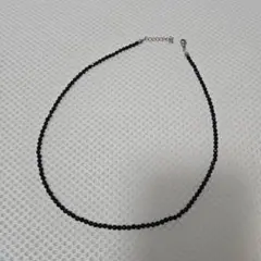 ブラックスピネル　ネックレス