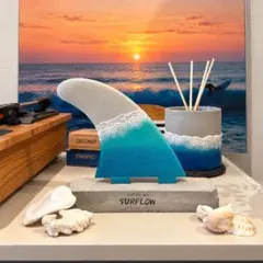 SURFLOW サーフボードフィン型オブジェ