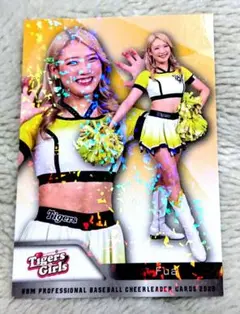 bbm チアリーダー タイガースガールズ レギュラー パラレル カード fua