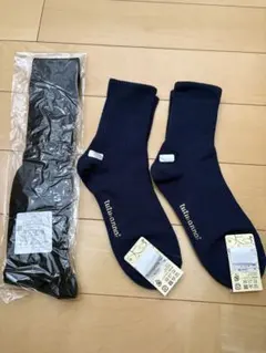 tutuanna ネイビー リブソックス 22-24cm 3足セット
