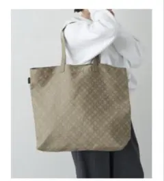 デイリーラシット モノグラム コットンエコバッグ