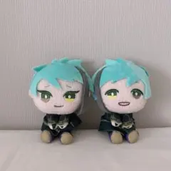 ツイステ　＆you　モアプラス　キーチェーンマスコット　ジェイド　フロイド