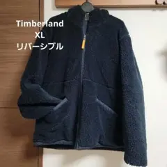 Timberland ネイビー フリースジャケット XL