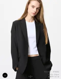 【新品未使用】UNIQLO感動ジャケット&スリムパンツ セットアップ 3XL黒