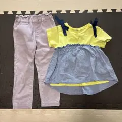 売り切り価格　アプレレクール　キッズ服 Tシャツ ズボン　まとめ売りのサムネイル