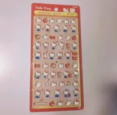 【正規品】ボンボンドロップシール ミニ サンリオ キティ レッド