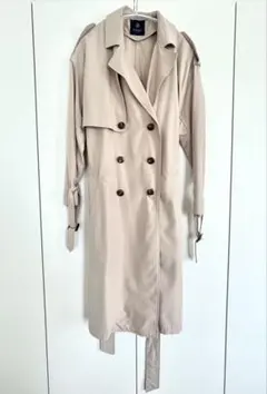 ナノユニバース ベース トレンチコート ベージュ 36