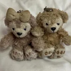 ダッフィ＆シェリーメイ　キーホルダー