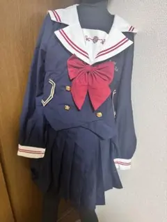 【Sサイズ】白襟 長袖 セーラー服