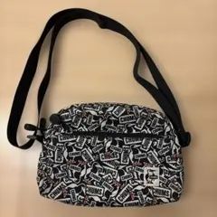 CHUMS ロゴプリント ショルダーバッグ