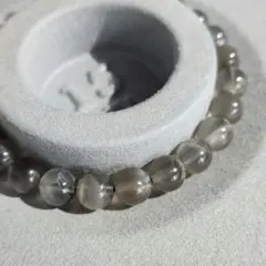 m*n様 天然石 グレー ムーンストーン ブレスレット