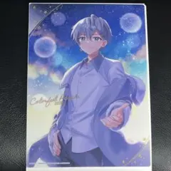 カラフルピーチ　ヒロ　クリアポスター　ガチャガチャ　バンダイナムコ