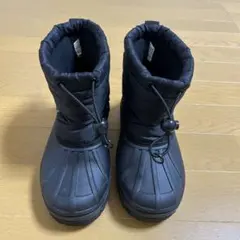 OUTDOOR ブラック スノーブーツ ショート　21cm