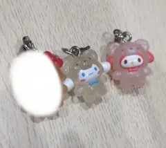 ラテクマ　めじるしアクセサリー　シナモロール　マイメロ　マイメロディ