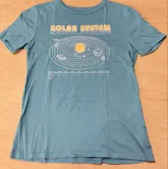 本日限定！GAP 半袖Tシャツ　160 惑星　グリーン