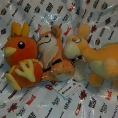 ポケモン ぬいぐるみ アチャモ・ドンメル・ガーディセット