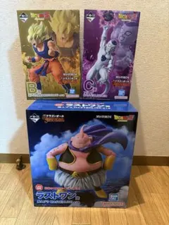 一番くじ ドラゴンボール 孫悟空 フリーザ 魔人ブウフィギュア