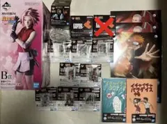 NARUTO 1番くじ風影奪還編 B賞サクラ+下位賞まとめ売り - メルカリ