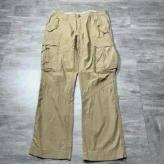 ポロバイラルフローレン 34/32 カーゴパンツ ベージュ ボトムス 刺繍