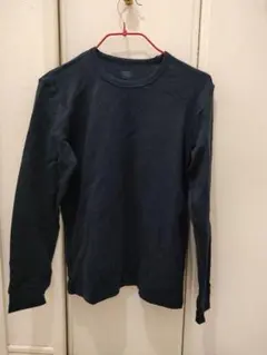 未使用 ヒートテックコットンワッフルクルーネックTシャツ(極暖)160サイズ
