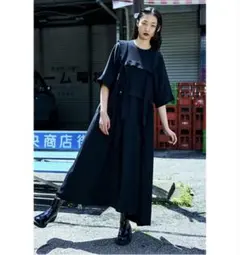 ENFOLD cape sleeve dress ブラック 38サイズ - メルカリ