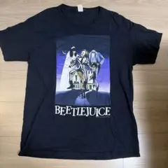 フルーツオブザルーム ビートルジュース デカロゴ Tシャツブラック黒L