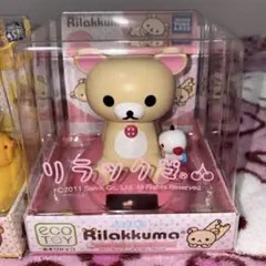 リラックマ ぐうたらソーラーマスコット サンエックス ゆらゆら - メルカリ