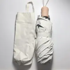 ユニクロ UVカットコンパクトアンブレラ ホワイトのサムネイル