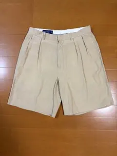 希少 POLO GOLF ラルフローレン リネンシルク 2タック ショーツ 33のサムネイル