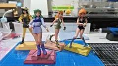 メガハウス ロボットアニメヒロインズ 4体