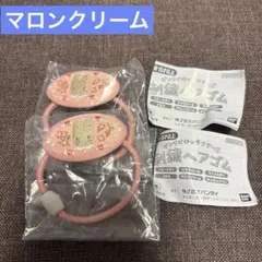 未開封　サンリオキャラクターズ 刺繍ヘアゴム マロンクリーム　2個