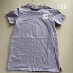 THE NORTH FACE 半袖ワンピース パープル サイズ120