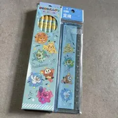 ポケモン 定規　かきかた鉛筆2B 1ダース 新品