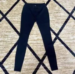 SLIM WALK デニム風スキニー M ブラック