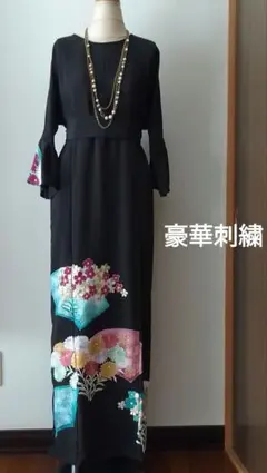 2025年最新】留袖リメイクワンピースの人気アイテム - メルカリ 着物