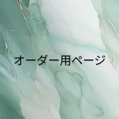 オーダーページ(1ページ1名様)