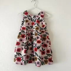 Marimekko×UNIQLO花柄 ノースリーブ ワンピース90cmのサムネイル