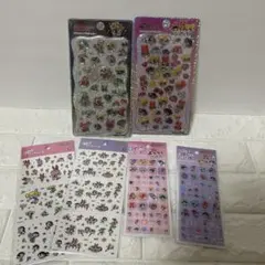 パワーパフガールズ　まとめ売り　パワパフ　クリアシール　タイルシール　3Dシール